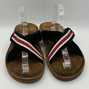 NEW GEOX‎ Respira Mens Sandal Size EU 45  Colors Red/White/Blue  MSRP $100